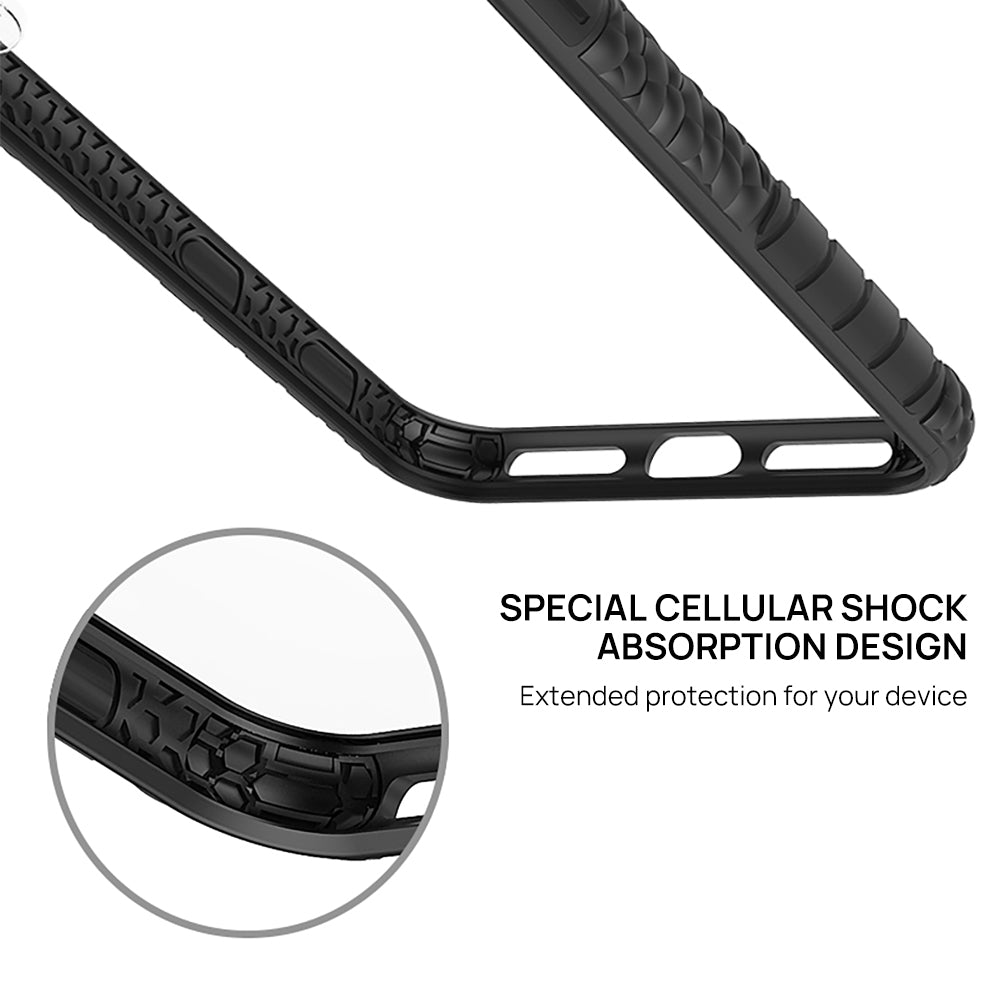 iPhone 8 Case, Heavy Duty Shockproof Slim Clear Protection Cover