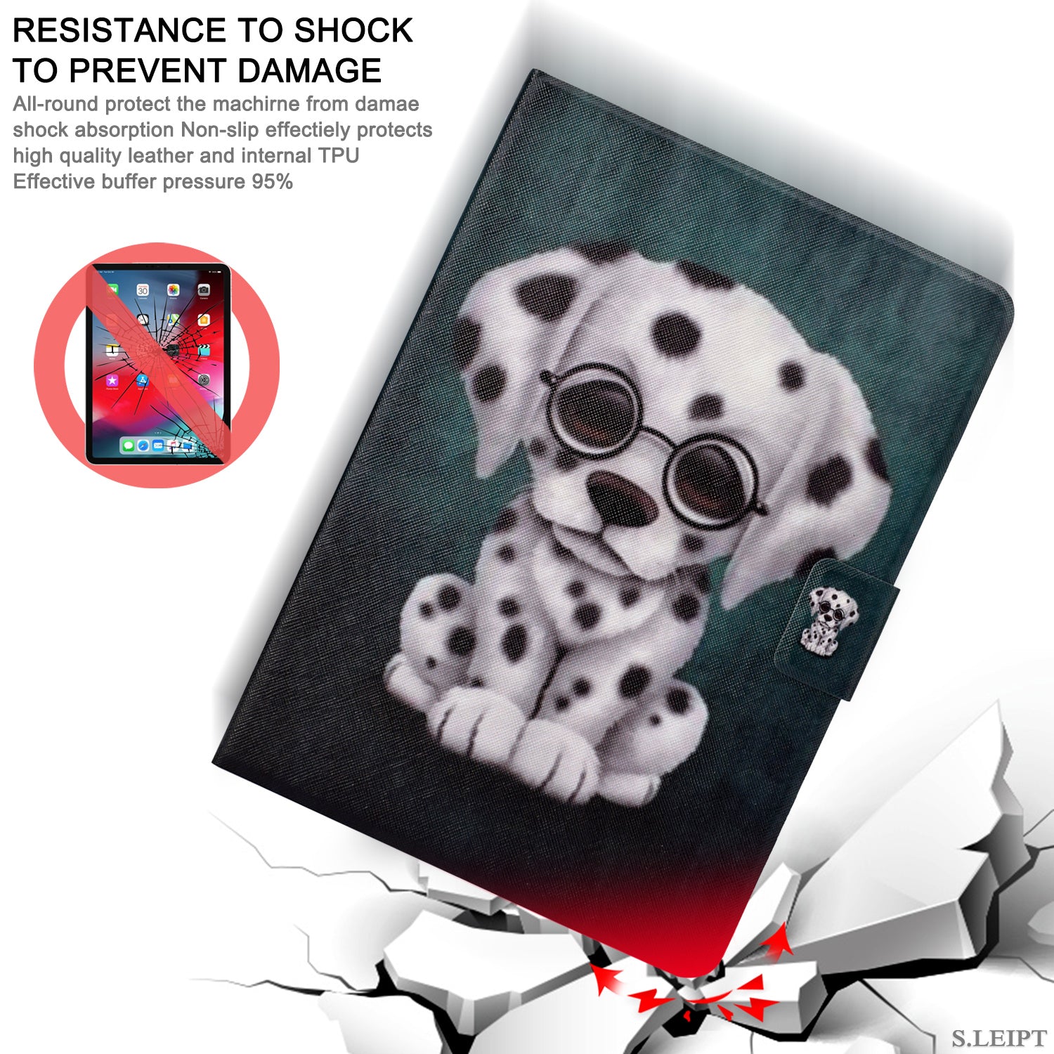 New Amazon Kindle 2019 10th 6" Inch Case Smart Flip Leather Back Slim Cover-CutDog