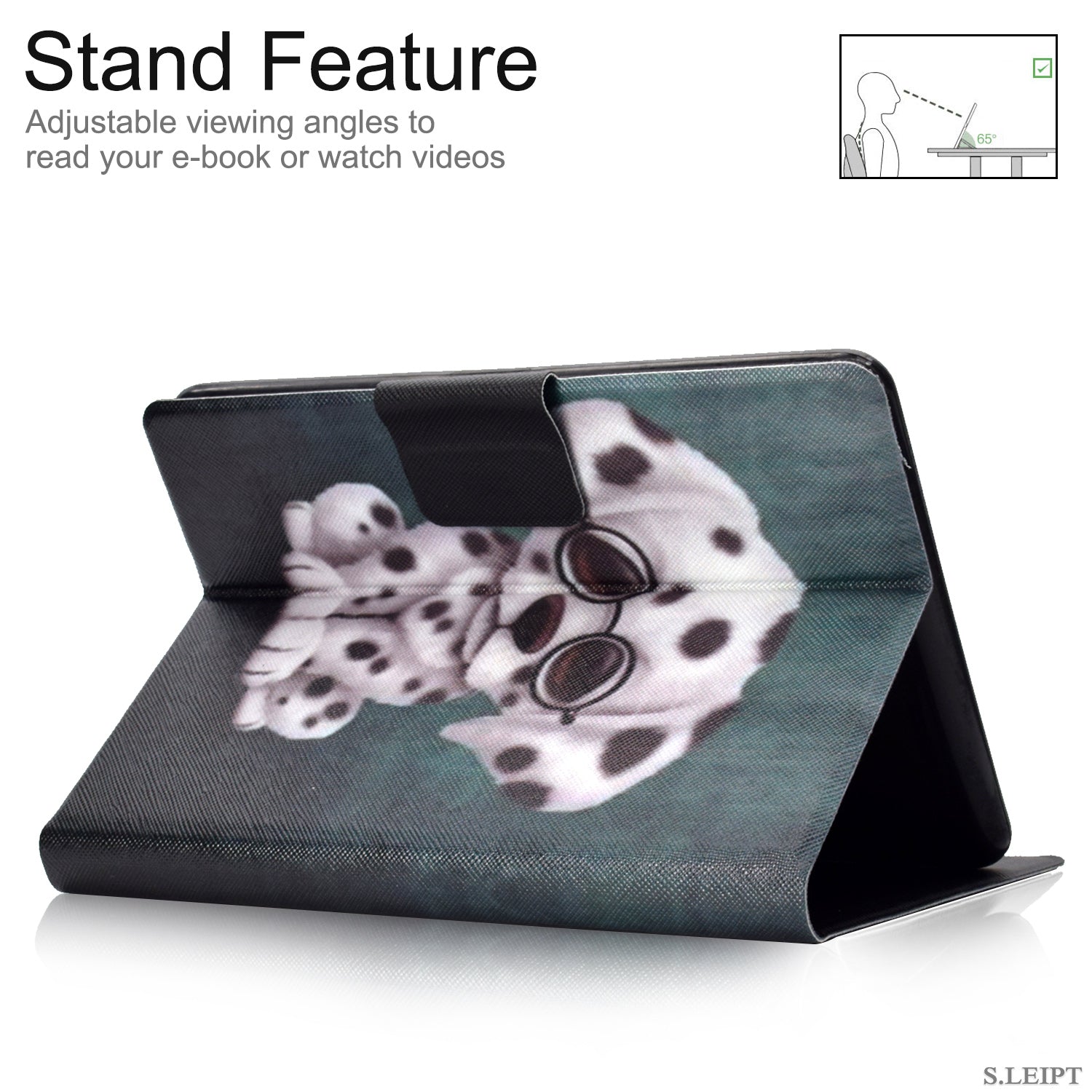 New Amazon Kindle 2019 10th 6" Inch Case Smart Flip Leather Back Slim Cover-CutDog