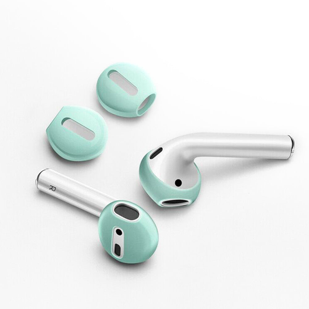 1 Pair For Apple Airpods Case Earpod Cover Ear Hook Earbuds Ear Tips silicone