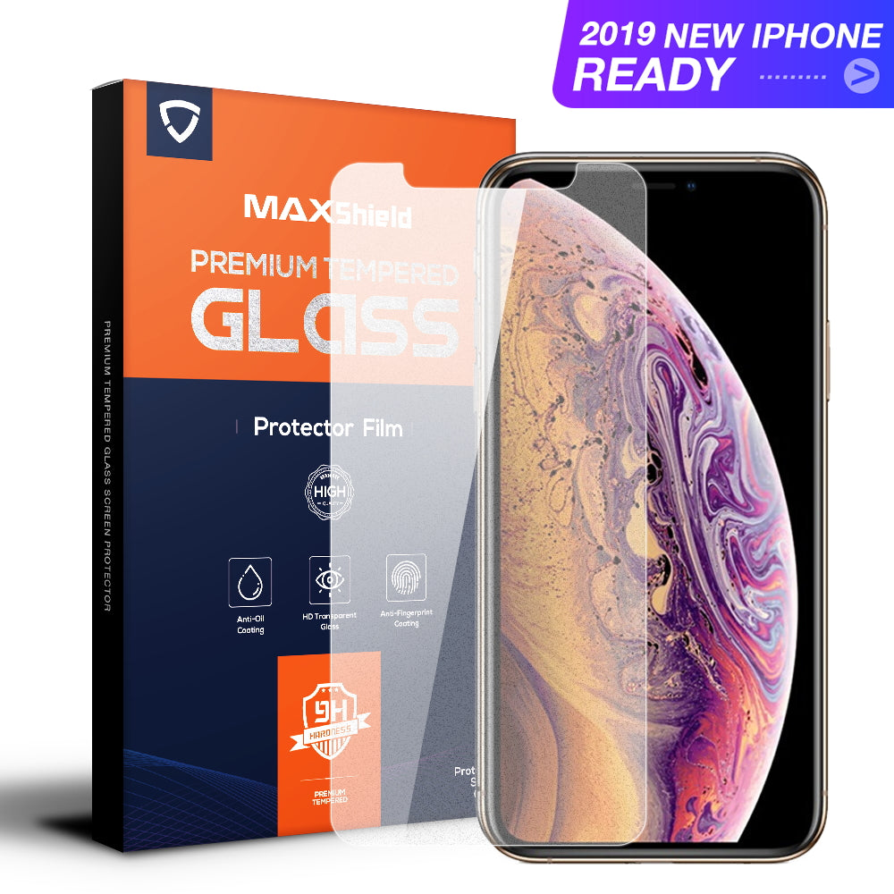 MAXSHIELD Matte Tempered Glass Screen Protector For Apple iPhone XI 11