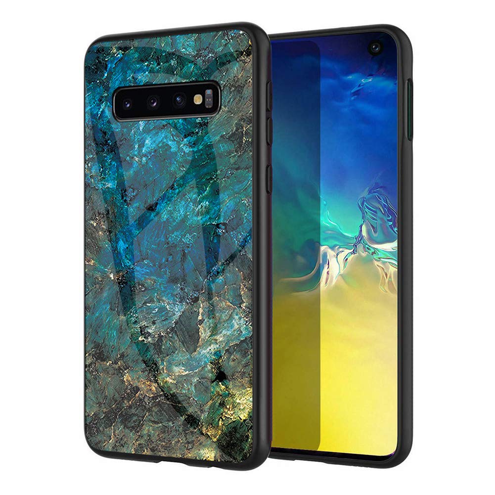 Samsung Galaxy S10 Plus Case Glass Heavy Duty Shockproof Slim Cover