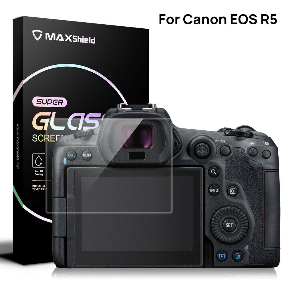 For Canon EOS R6 DSLR Tempered Glass LCD Camera Screen Protector Film 9H