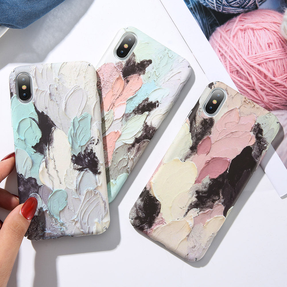 iPhone XS MAX Case Pattern Shockproof Thin Soft Silicone Tough Cover