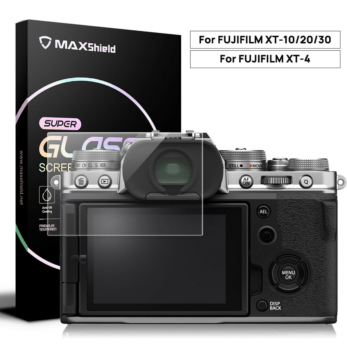 9H Tempered Glass LCD Screen Protector For Fujifilm Camera XT-30 XT-20
