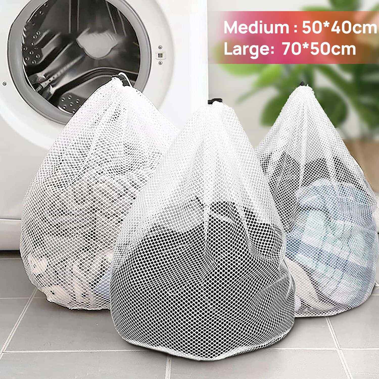 2/4 PCS Delicates Wash Bag Laundry Lingerie Bra Washing Pack Set Clothes Case