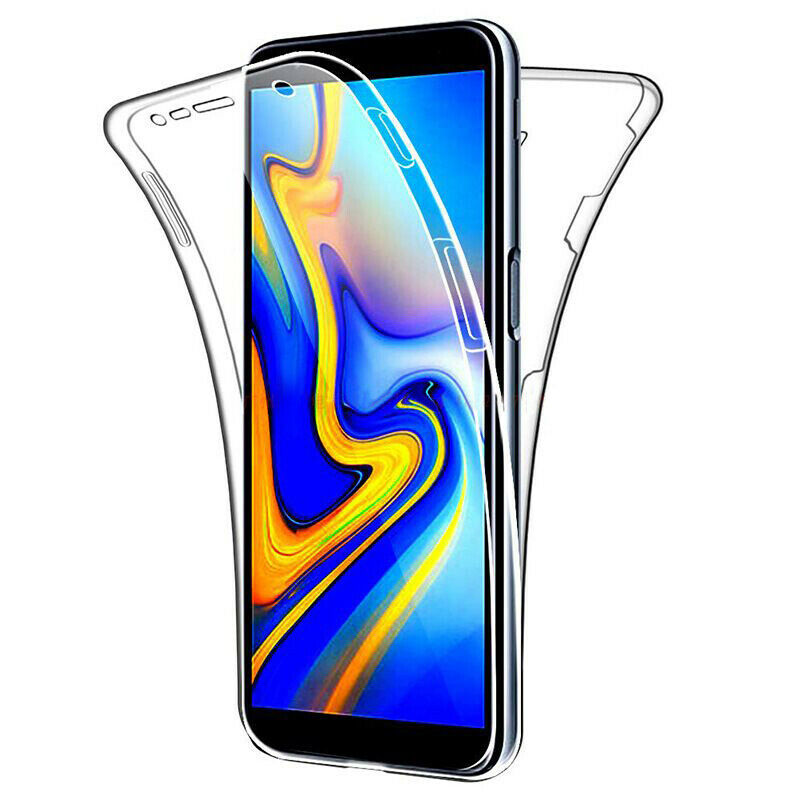 Samsung Galaxy A50 Case 360°Shockproof Full Soft Clear Silicone Cover