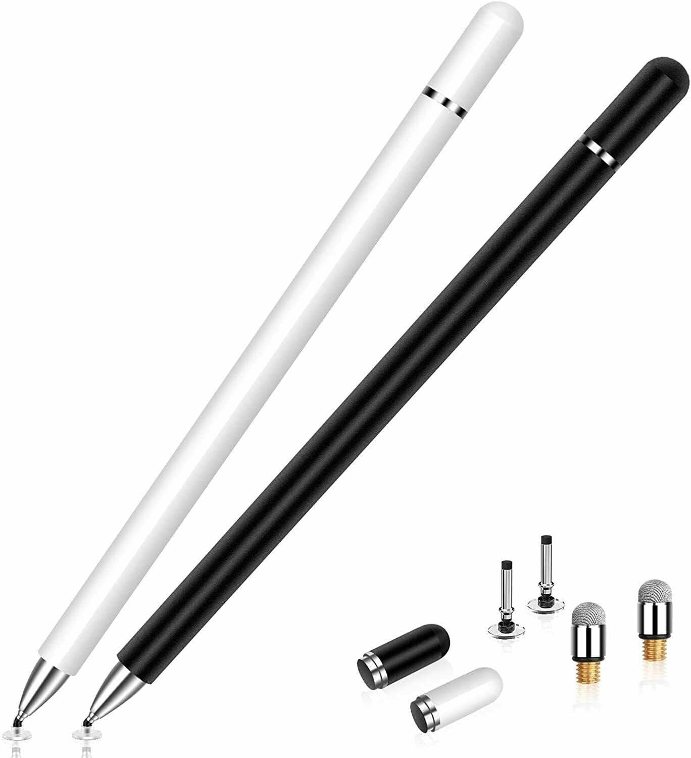 2 IN 1 Pencil Pen for Apple iPad 6th/7th/8th/Mini/Pro 11&12.9/Air 3rd Gen Stylus
