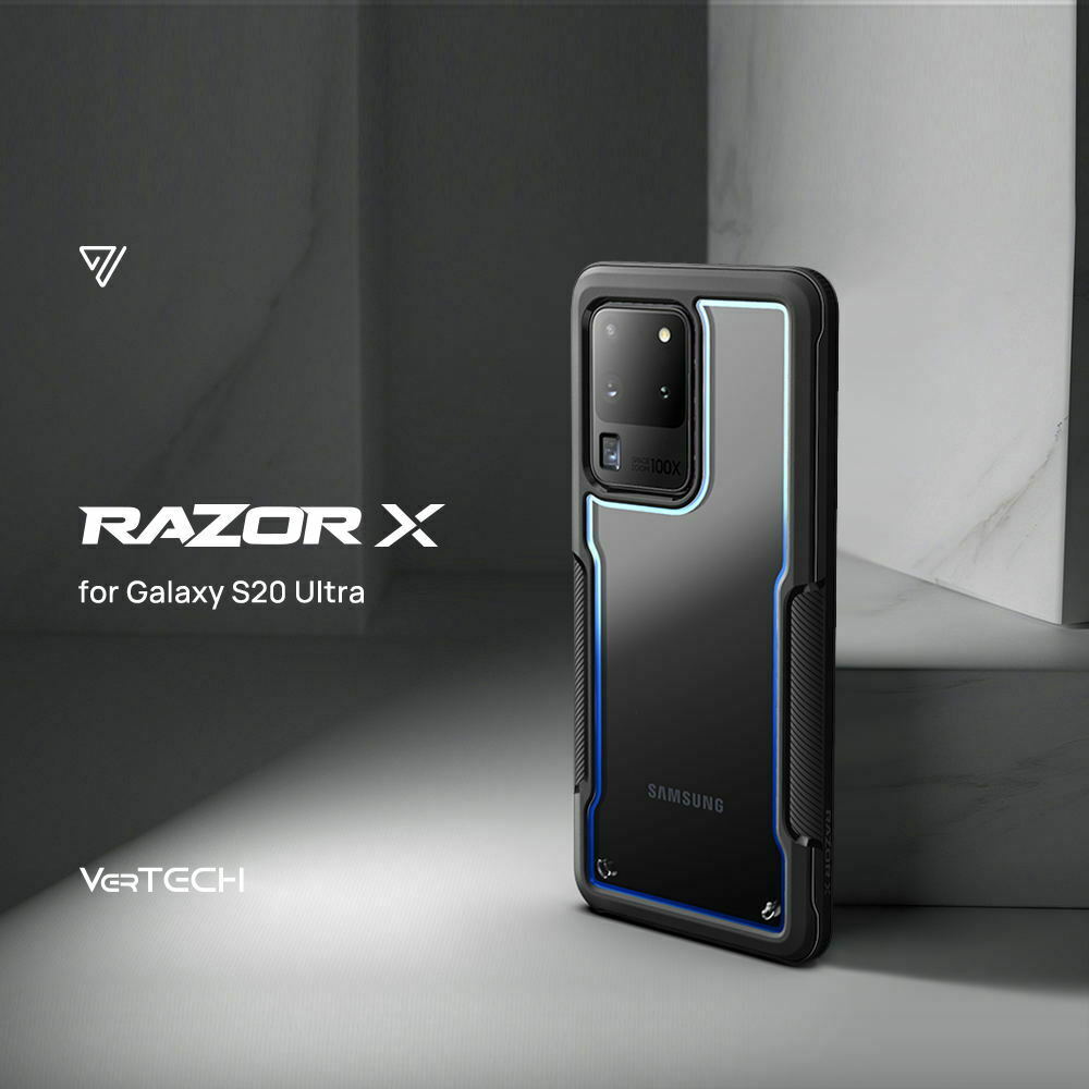 Galaxy S20 Plus Ultra Case VERTECH Heavy Duty Shockproof Slim Clear Cover