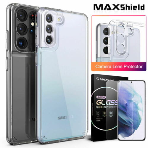 For Galaxy S21 FE Case Heavy Duty Shockproof Clear Cover
