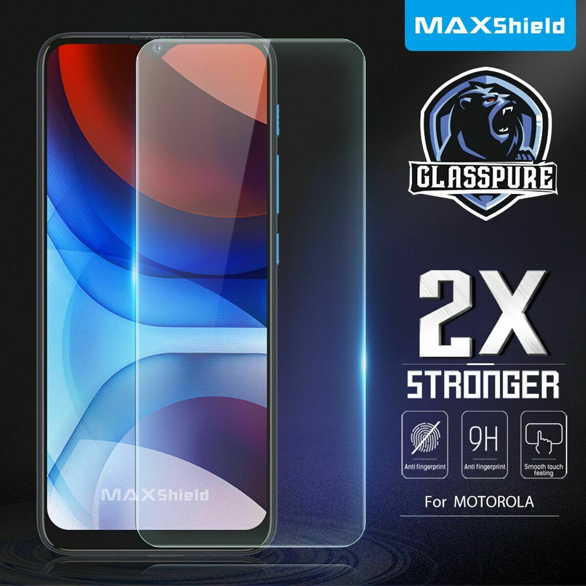 For Motorola Moto G9 Plus Tempered Glass Screen Protector