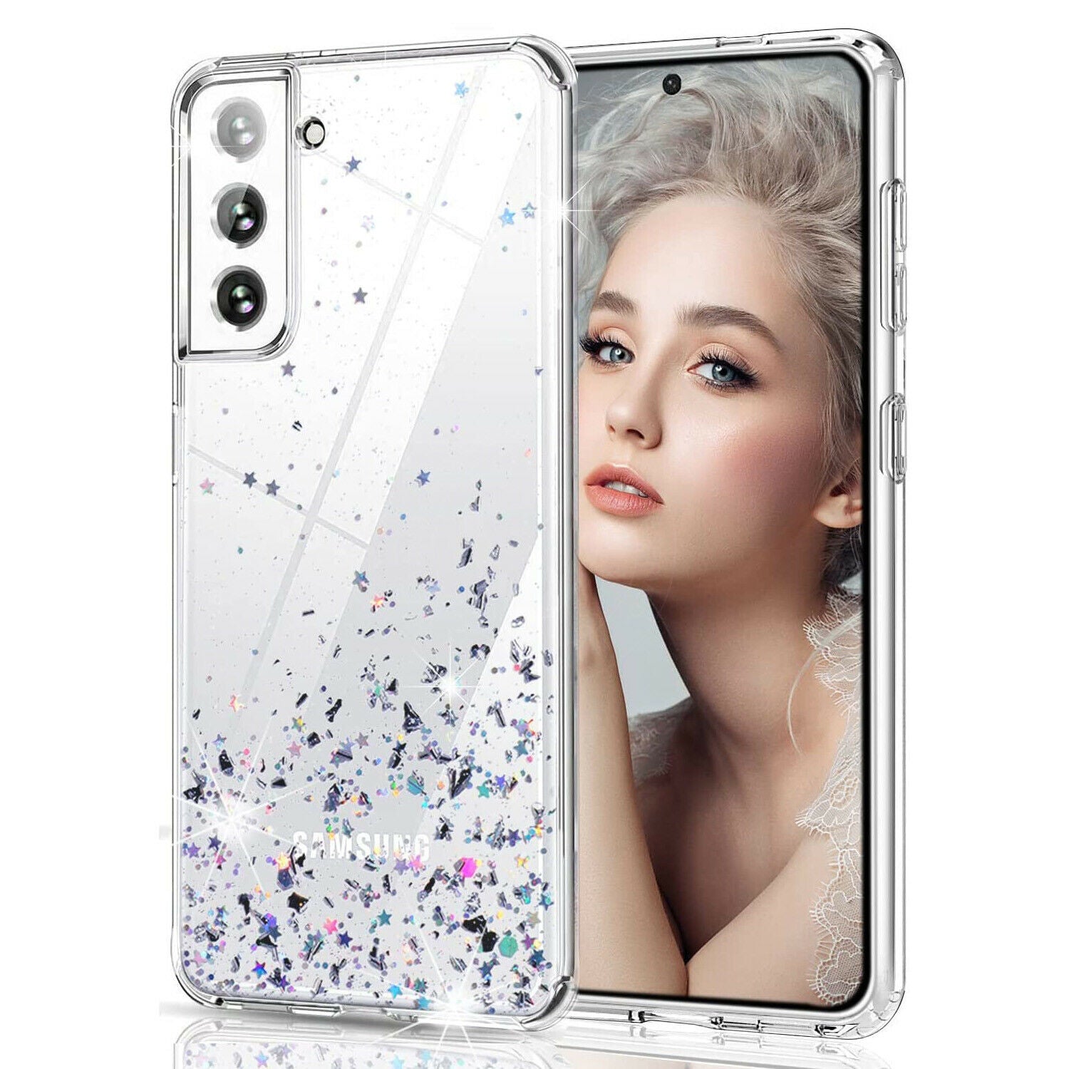 For Samsung Galaxy A14 5G S21 S22 Plus Ultra 5G 2022 Case Soft Clear Shcokproof Slim Cover