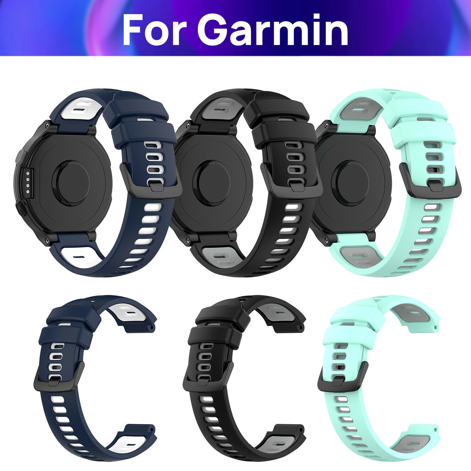For Garmin Forerunner 735XT 220 230 235 620 630 Replacement Wrist Band Strap