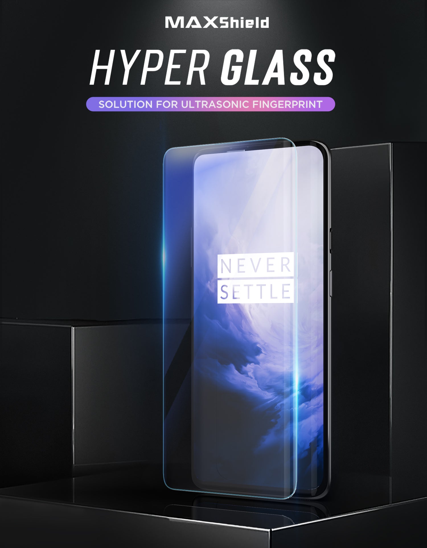 Oneplus 7 Pro Case Friendly Tempered Glass Screen Protector
