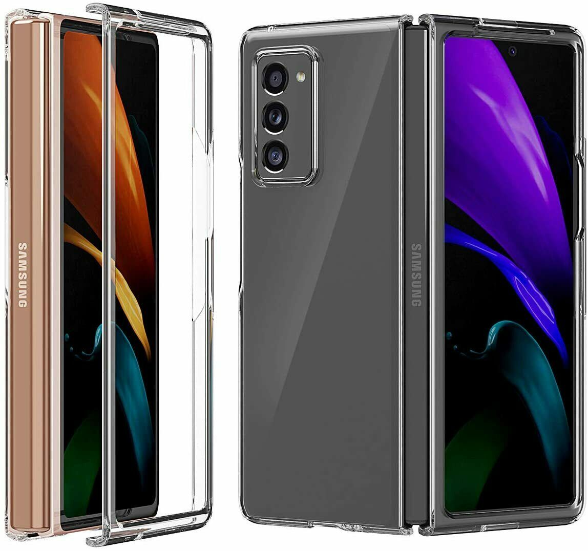 For Samsung Galaxy Z Fold 3 5G Case Premium Clear Heavy Duty Shockproof Cover