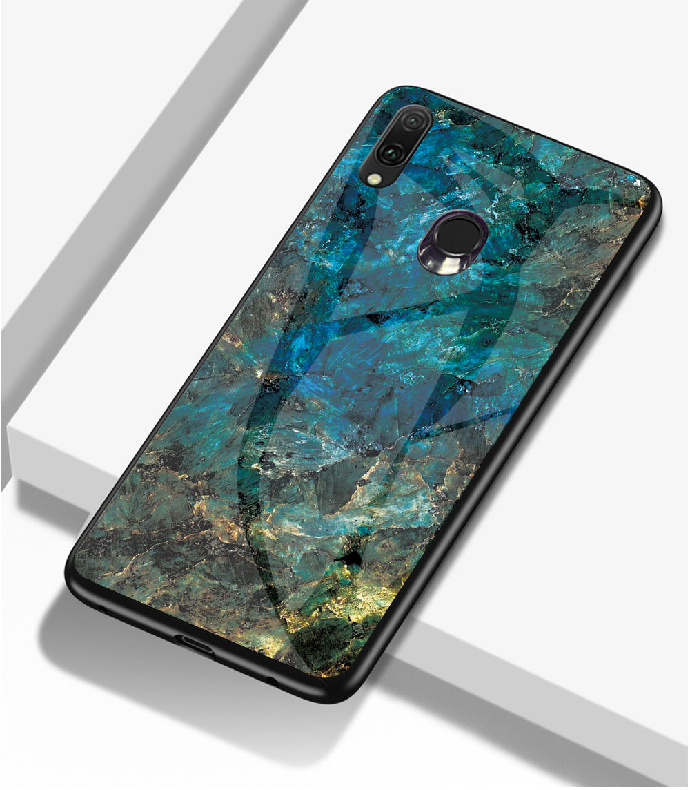 Samsung Galaxy A70 Case Clear Glass Duty Shockproof Slim Cover