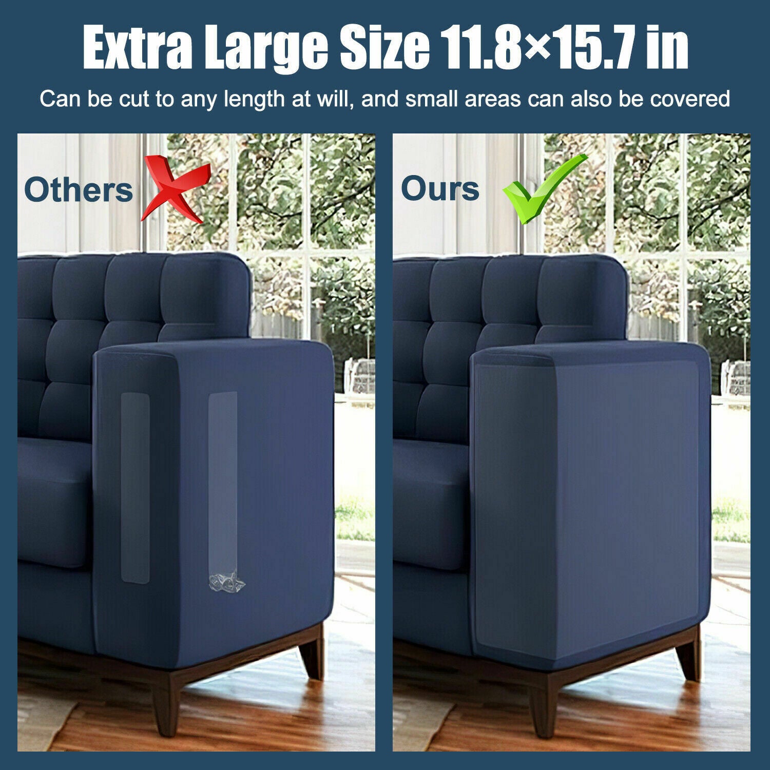 10/20 Cat Couch Sofa Scratch Guard Pet Furniture Wall Anti-Scratching Protector