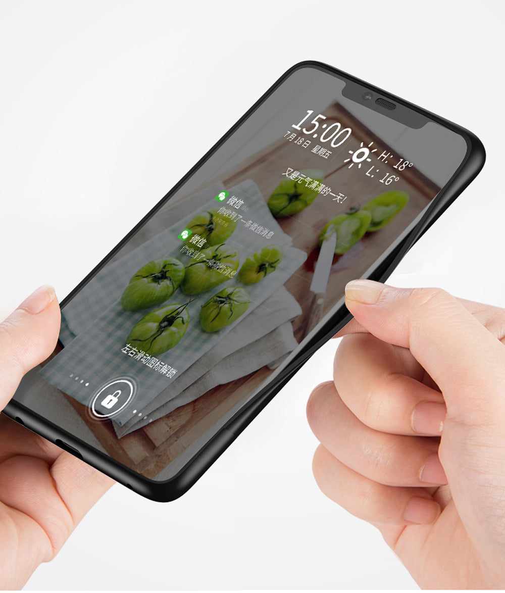 Samsung Galaxy A30 Case Clear Glass Duty Shockproof Slim Cover