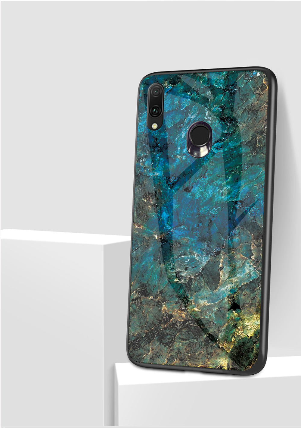 Samsung Galaxy A70 Case Clear Glass Duty Shockproof Slim Cover