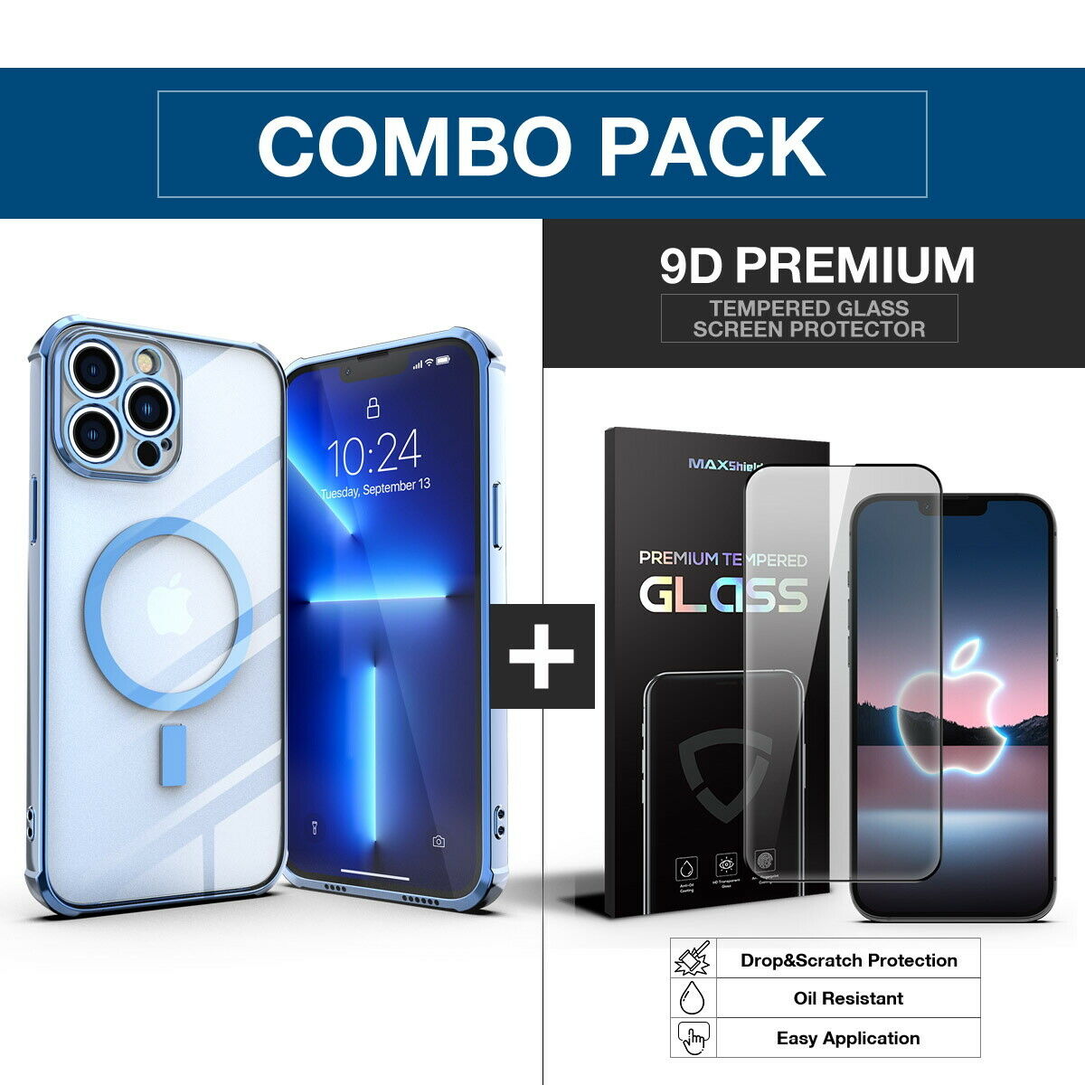 For iPhone 13 Pro Max Magnetic Mag Safe Case Slim Clear Bumper Shockproof Cover