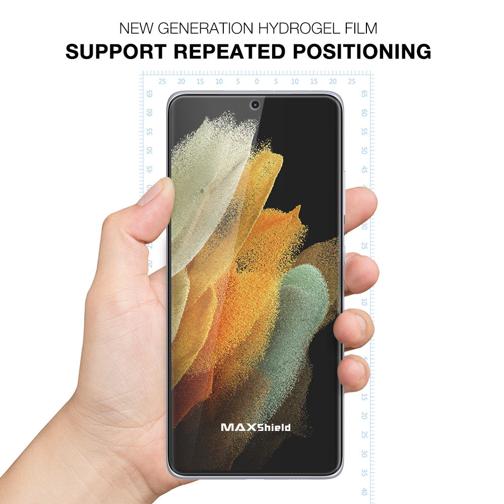 For Galaxy S21 Plus HYDROGEL Crystal Case Friendly Film Screen Protector