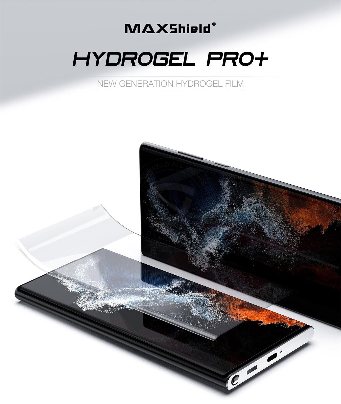 3X For Samsung Galaxy S22 Plus Ultra 5G Full Cover Hydrogel Screen Protector Film