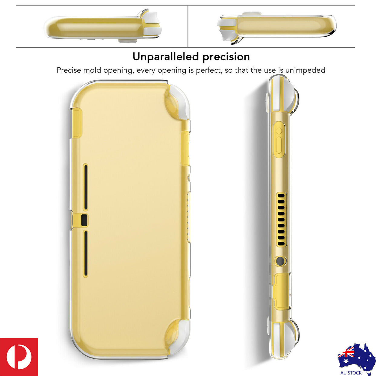 For Nintendo Switch Lite Protective Case Cover TPU Tempered Glass Combo