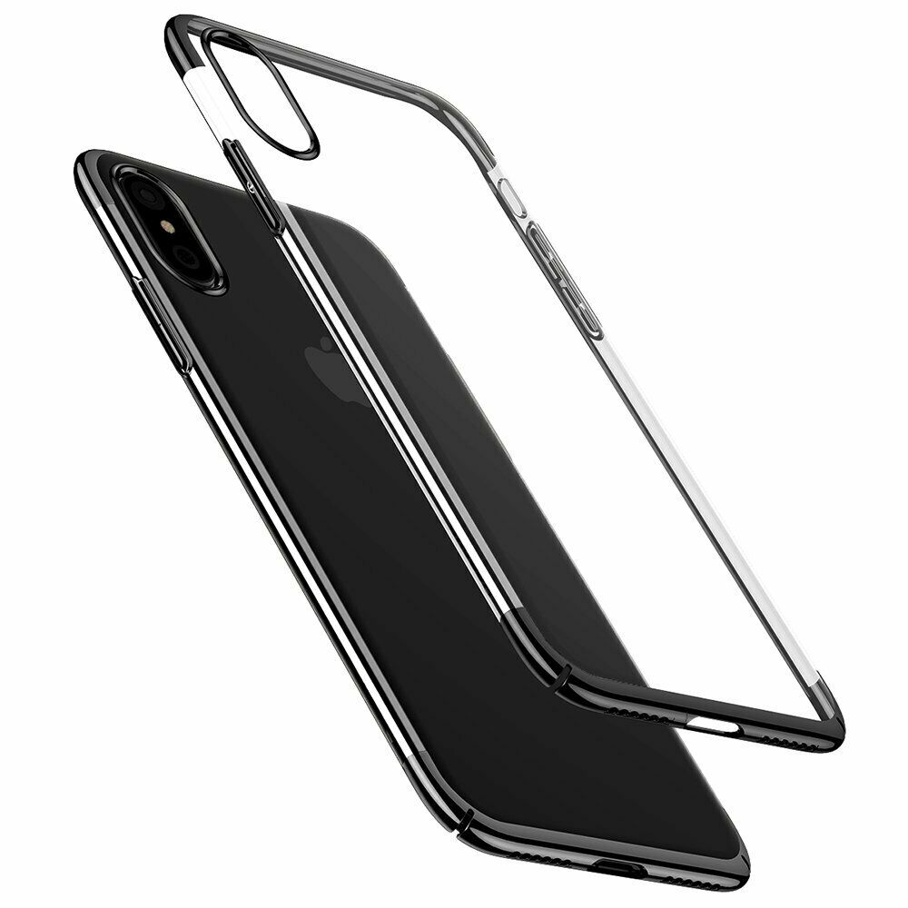 For LG Q60 Soft Electroplated Clear Back Phone Case Cover+Screen Protector