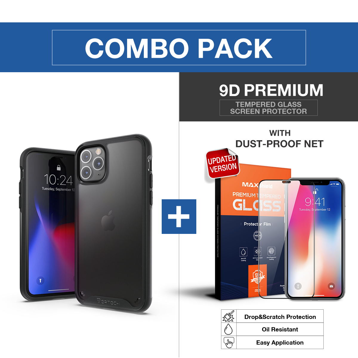 iPhone 11 Pro Case VERTECH Ultra Hybrid Shockproof Slim Hard Cover for Apple