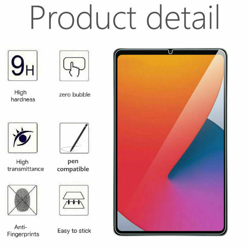 2X MAXSHIELD Fr Apple iPad Mini 6 8.3" 2021 Full Tempered Glass Screen Protector