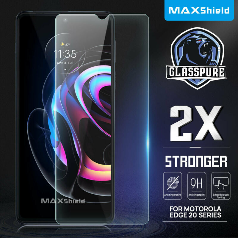 For Motorola Edge 20 Pro Fusion 5G Full Cover Tempered Glass Screen Protector