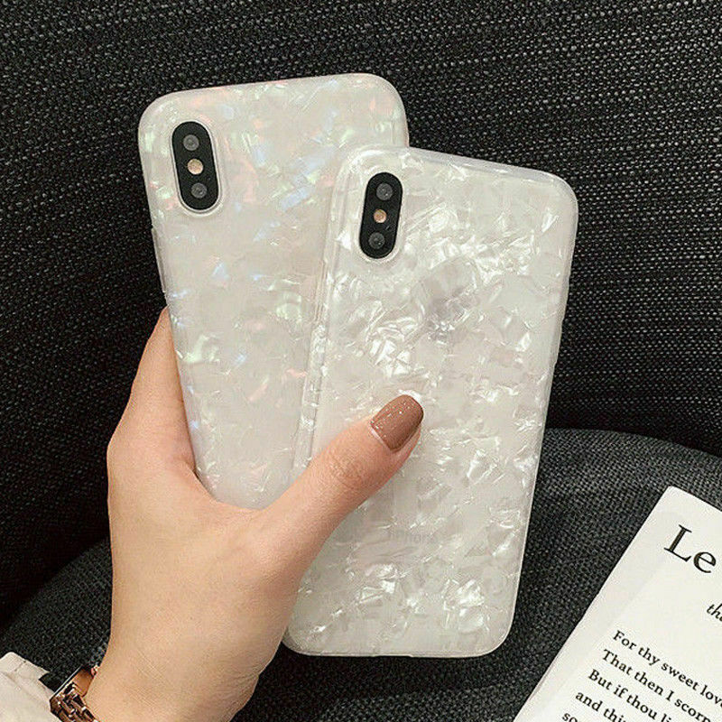 iPhone 7  Plus Soft TPU Case Marble Shockproof Silicone Gel Cover