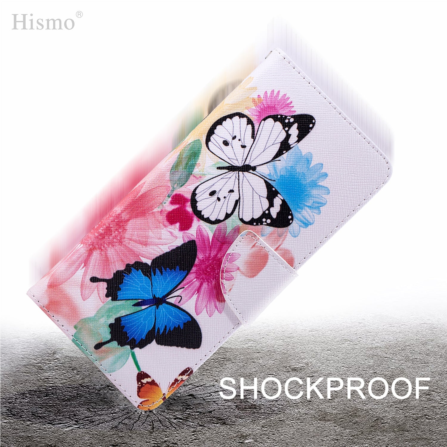 Samsung Galaxy A50 Wallet Leather Case Flip Magnetic Card Slot Cover-Beautiful Butterfiy