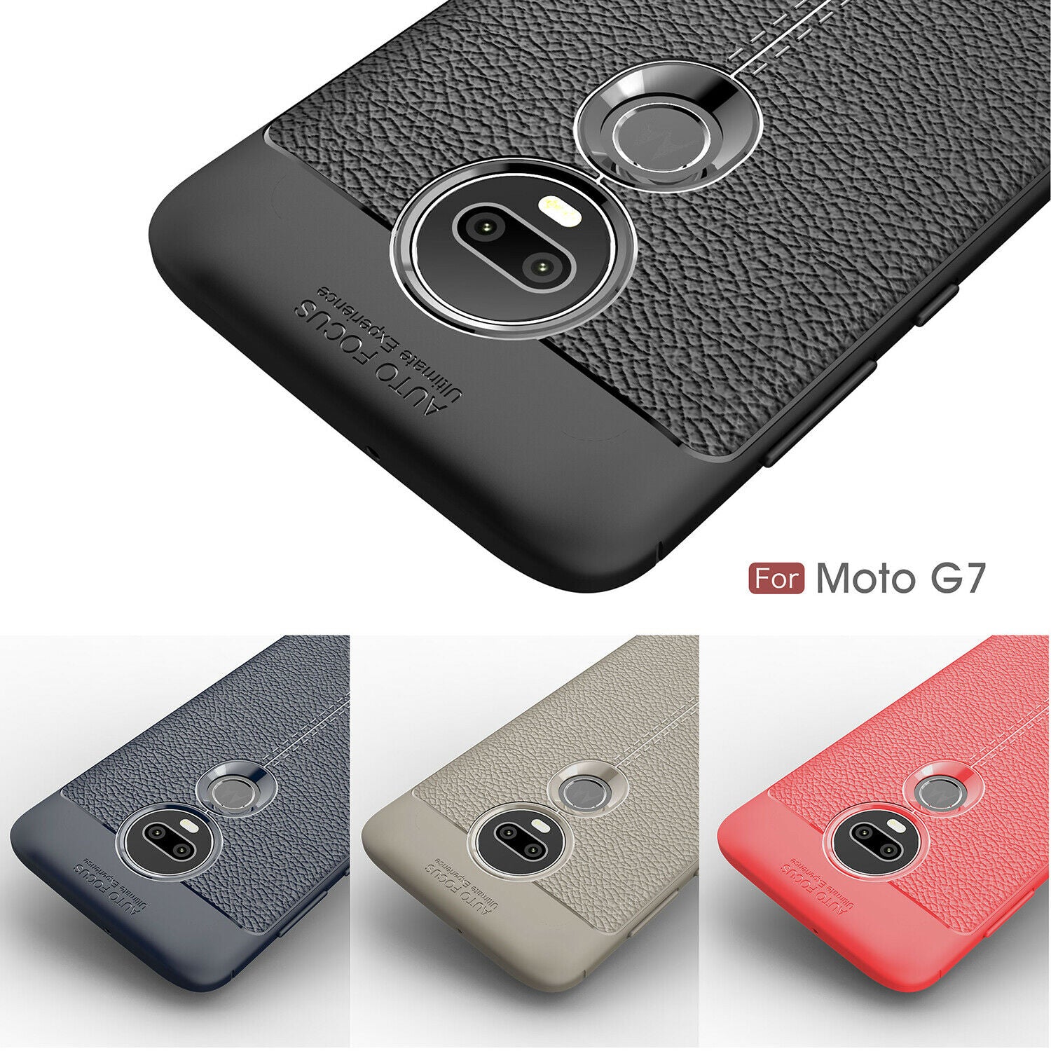 Motorola Moto G6 Play  Carbon Fiber Case Cover