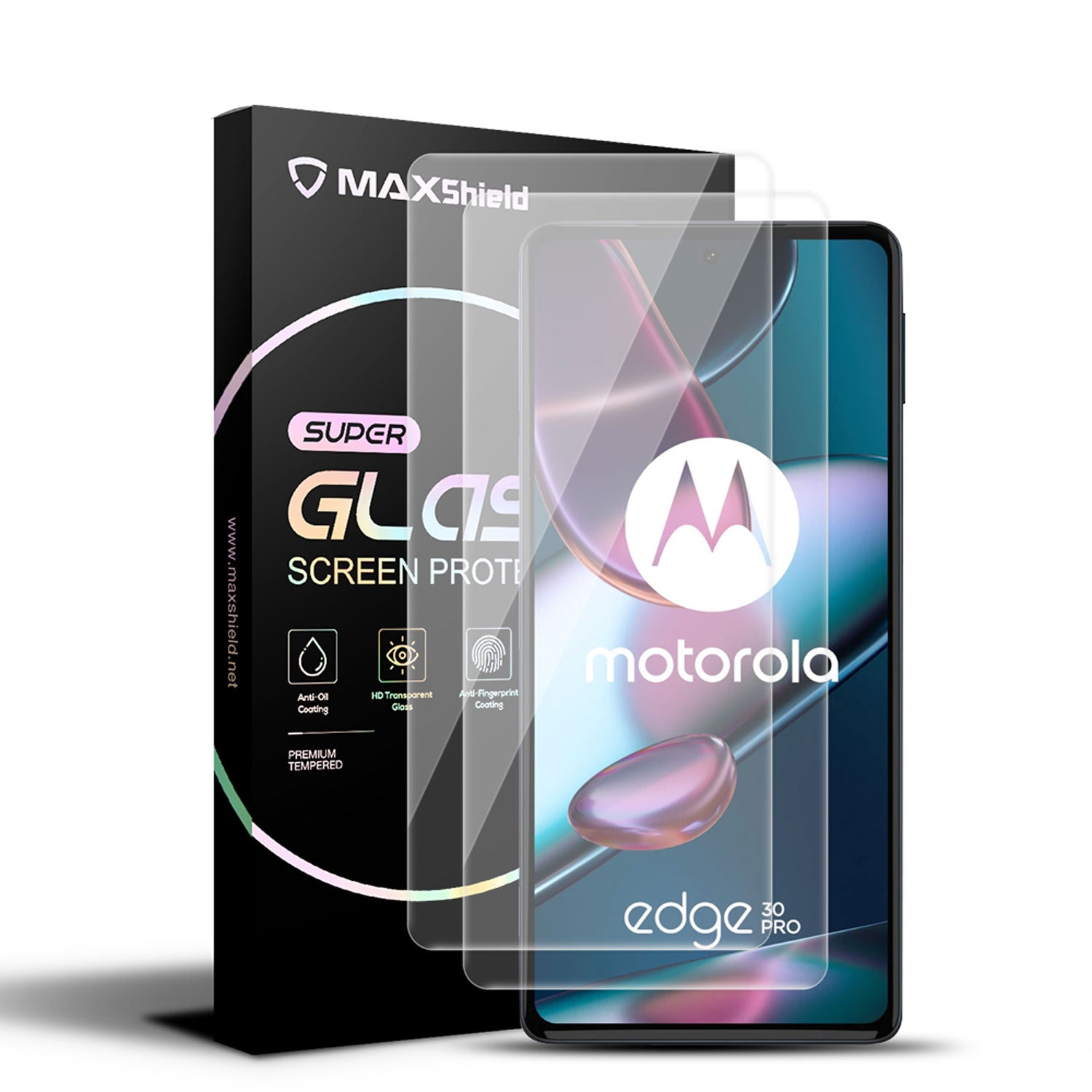 2X For Motorola Edge 30 Pro G22 E32 Full Cover Tempered Glass Screen Protector
