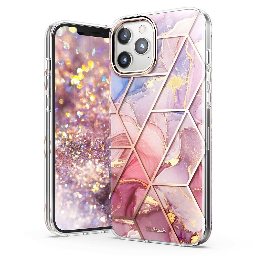 For iPhone 12 Mini 5.4" Case Clear Slim Stylish Marble Shockproof Cover