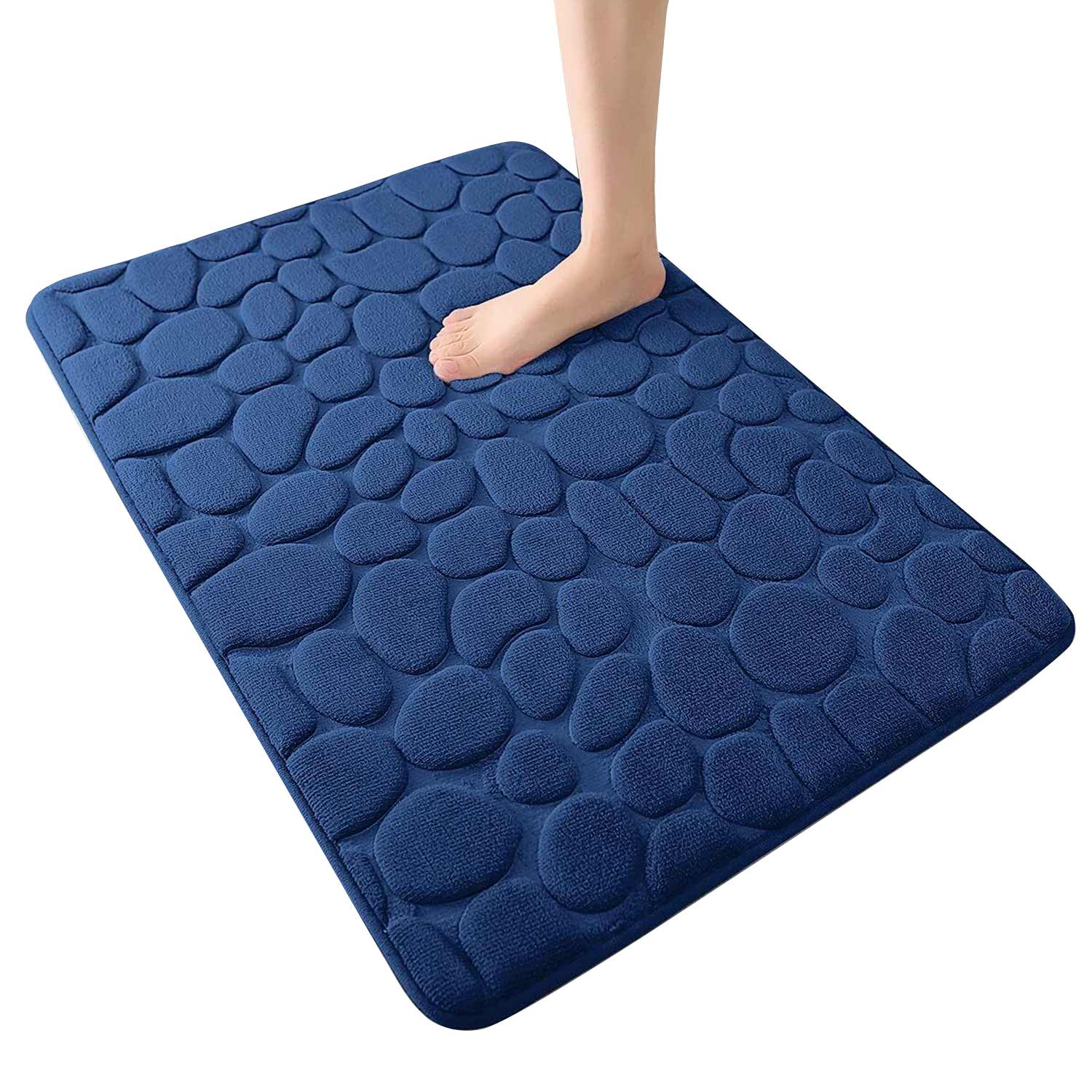 Non-slip Bathroom Carpet Super Absorbent Memory Foam Shower Bath Mat Door Mat