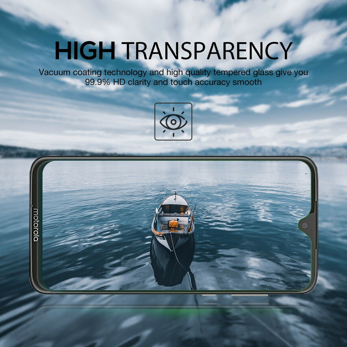 2X Motorola Moto G6 Plus Tempered Glass Screen Protector