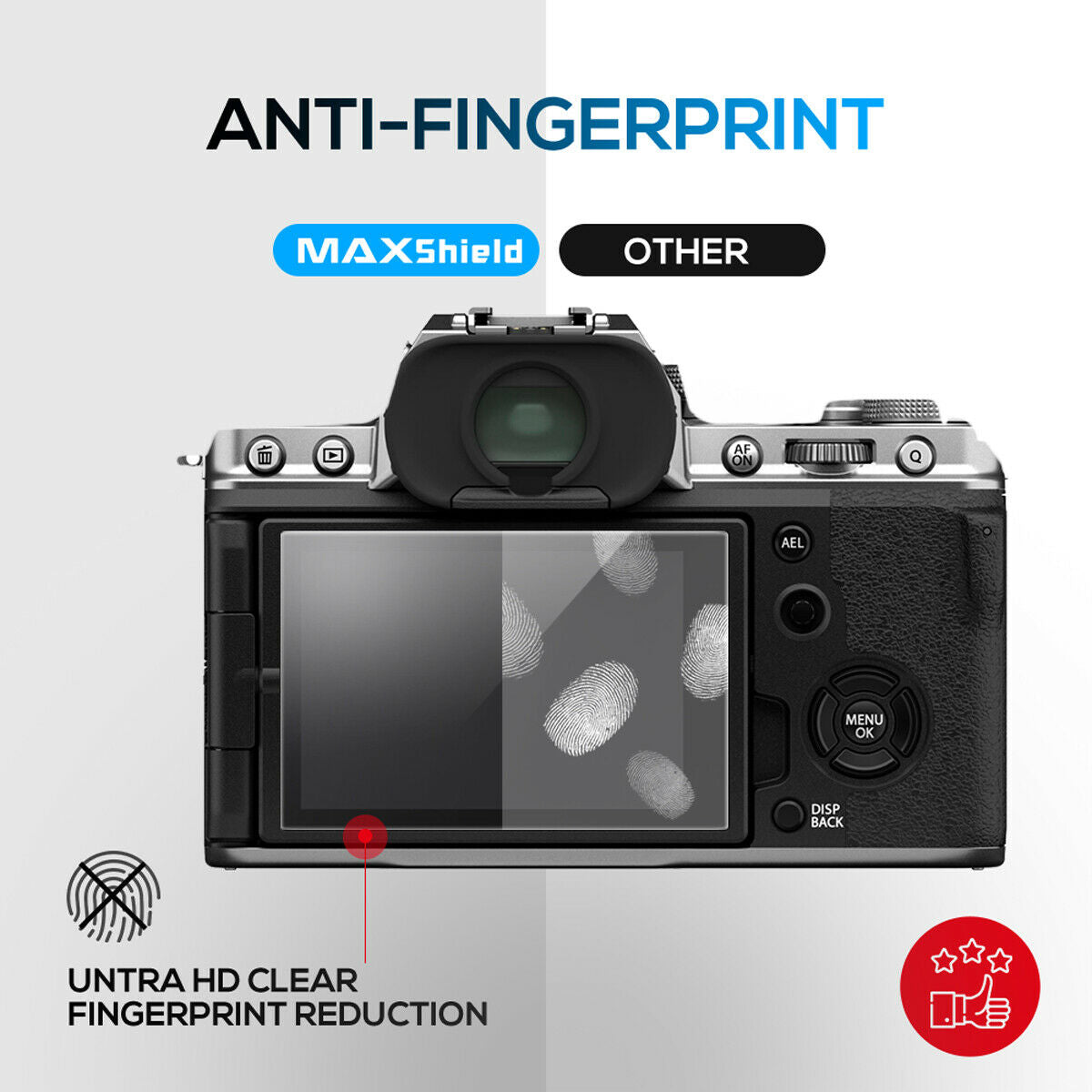 9H Tempered Glass LCD Screen Protector For Fujifilm Camera XT-30 XT-20