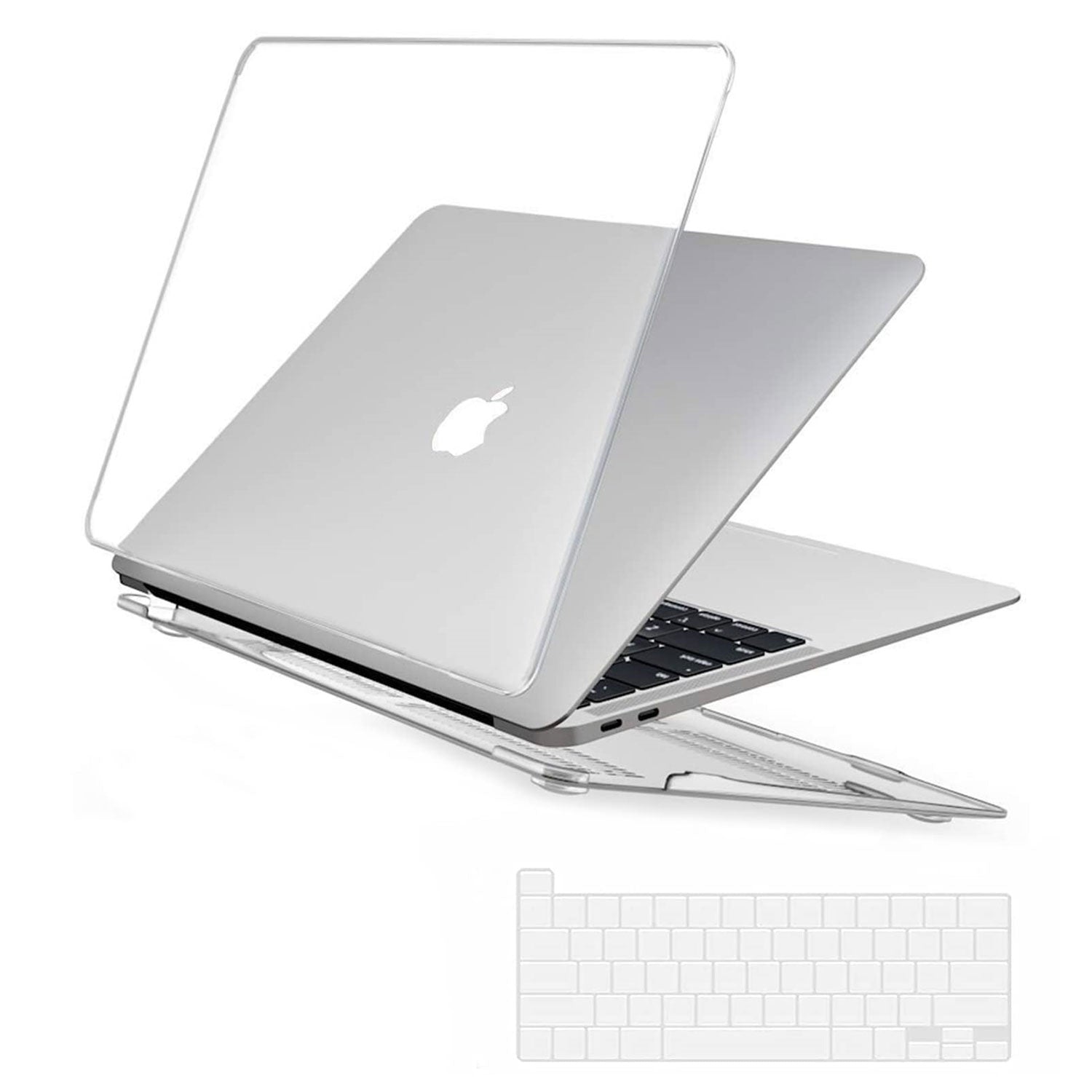 For Macbook Air Pro M2 2022 Case Clear Hard Shell+Keyboard Cover