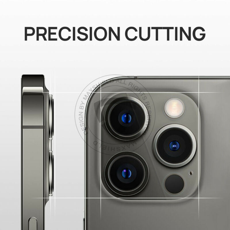2X For iPhone 13 Pro Max MAXSHIELD Camera Lens Tempered Glass Screen Protector