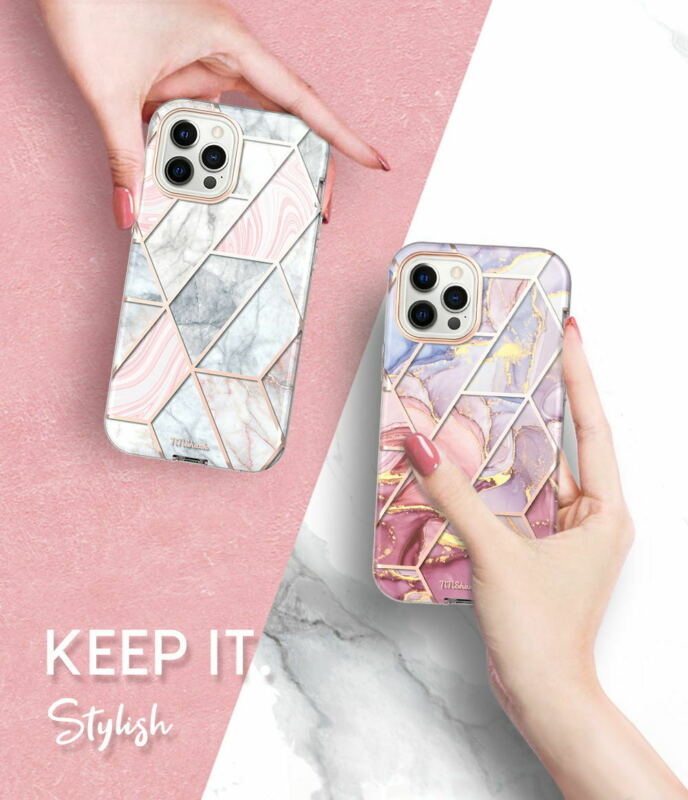 TiTiShark Full-Body Bumper Case + Screen Protector for iPhone 12 Pro Max