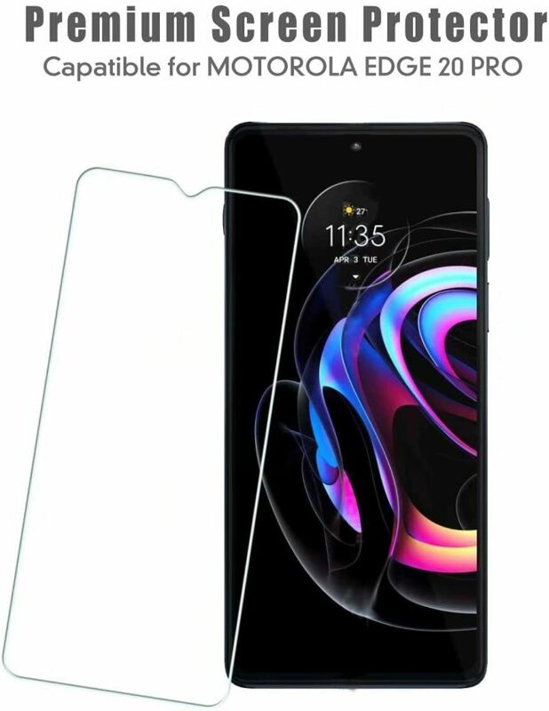 For Motorola Edge 20 Pro Fusion 5G Full Cover Tempered Glass Screen Protector