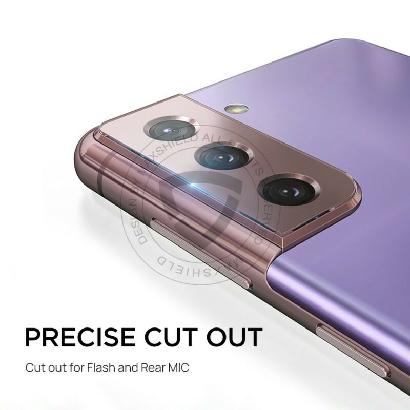 MAXSHIELD For Galaxy S21 Ultra Camera Lens Tempered Glass Screen Protector
