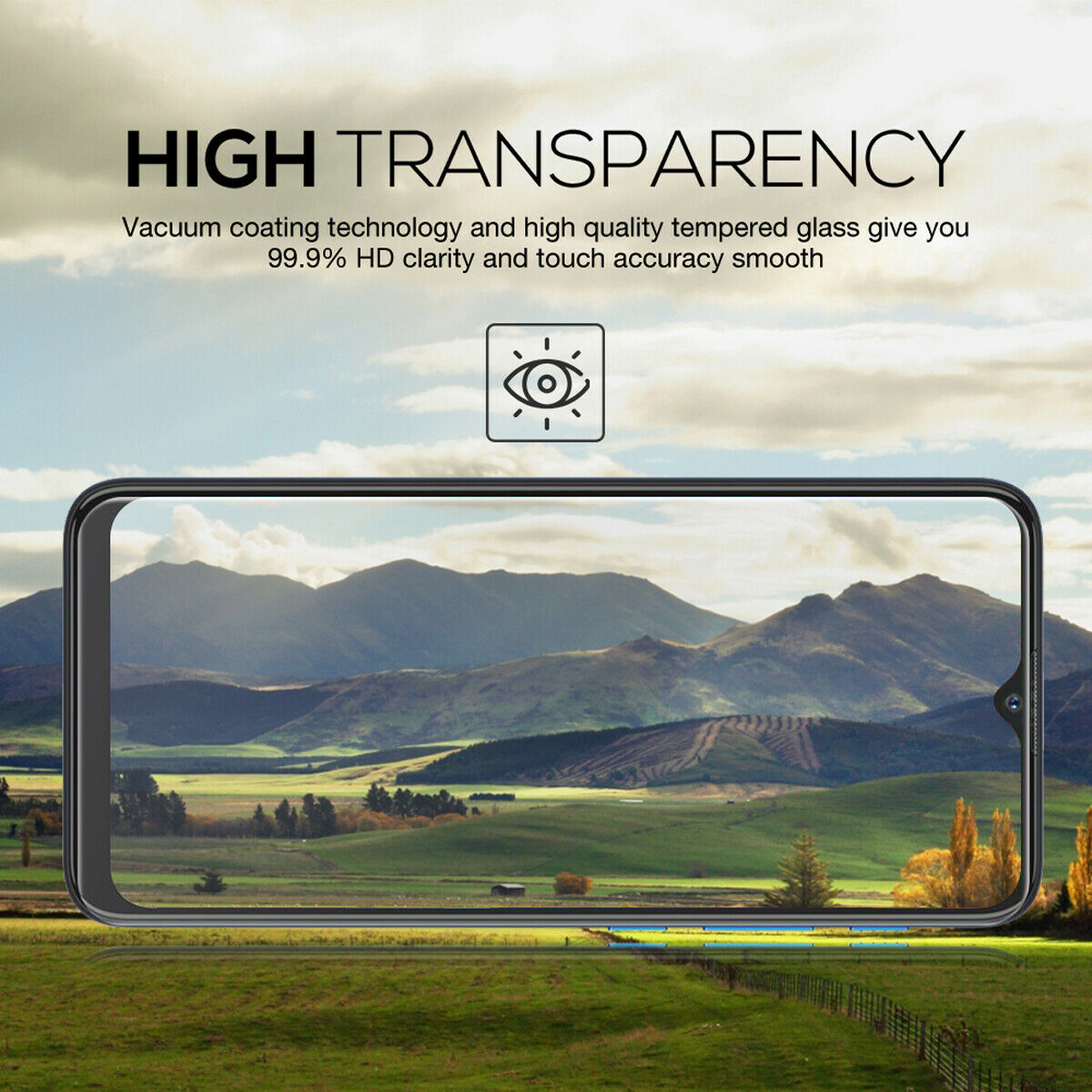 For Motorola Moto G8 Plus Tempered Glass Screen Protector