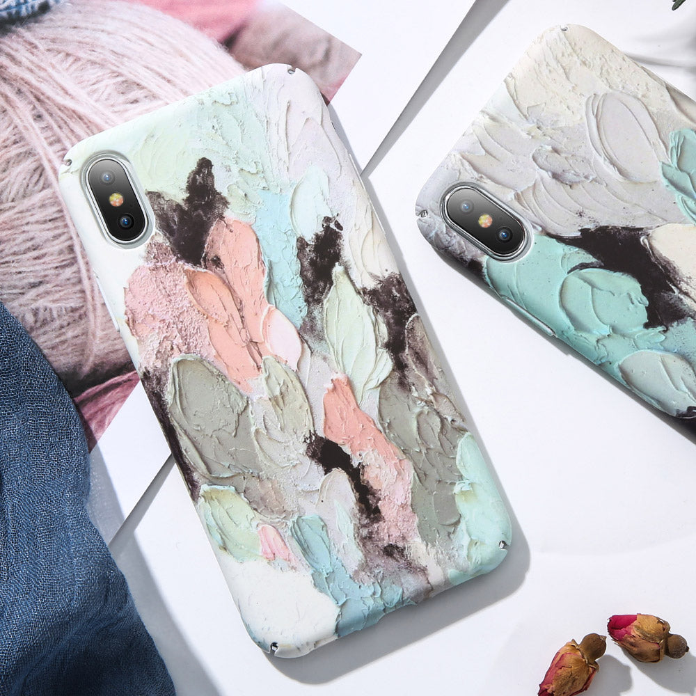 iPhone XS MAX Case Pattern Shockproof Thin Soft Silicone Tough Cover