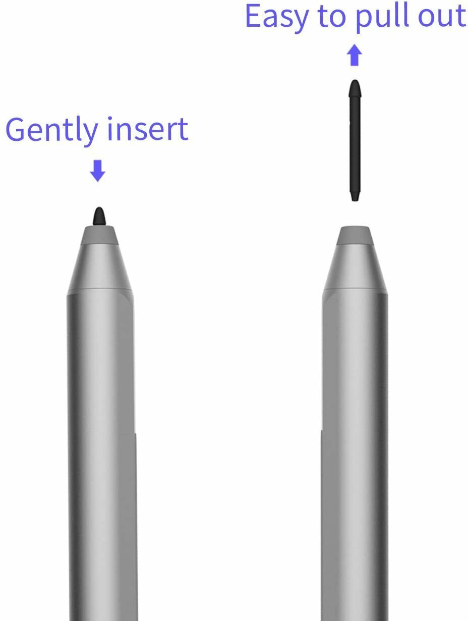 Pen Tips Pencil Nibs Replacement For Microsoft Surface Pro 4 5 6 7 Refill Stylus
