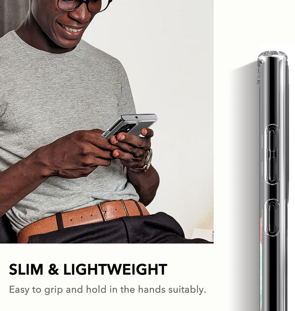 For Samsung Galaxy S22 Ultra Case Crystal Clear Shockproof Slim Case Cover