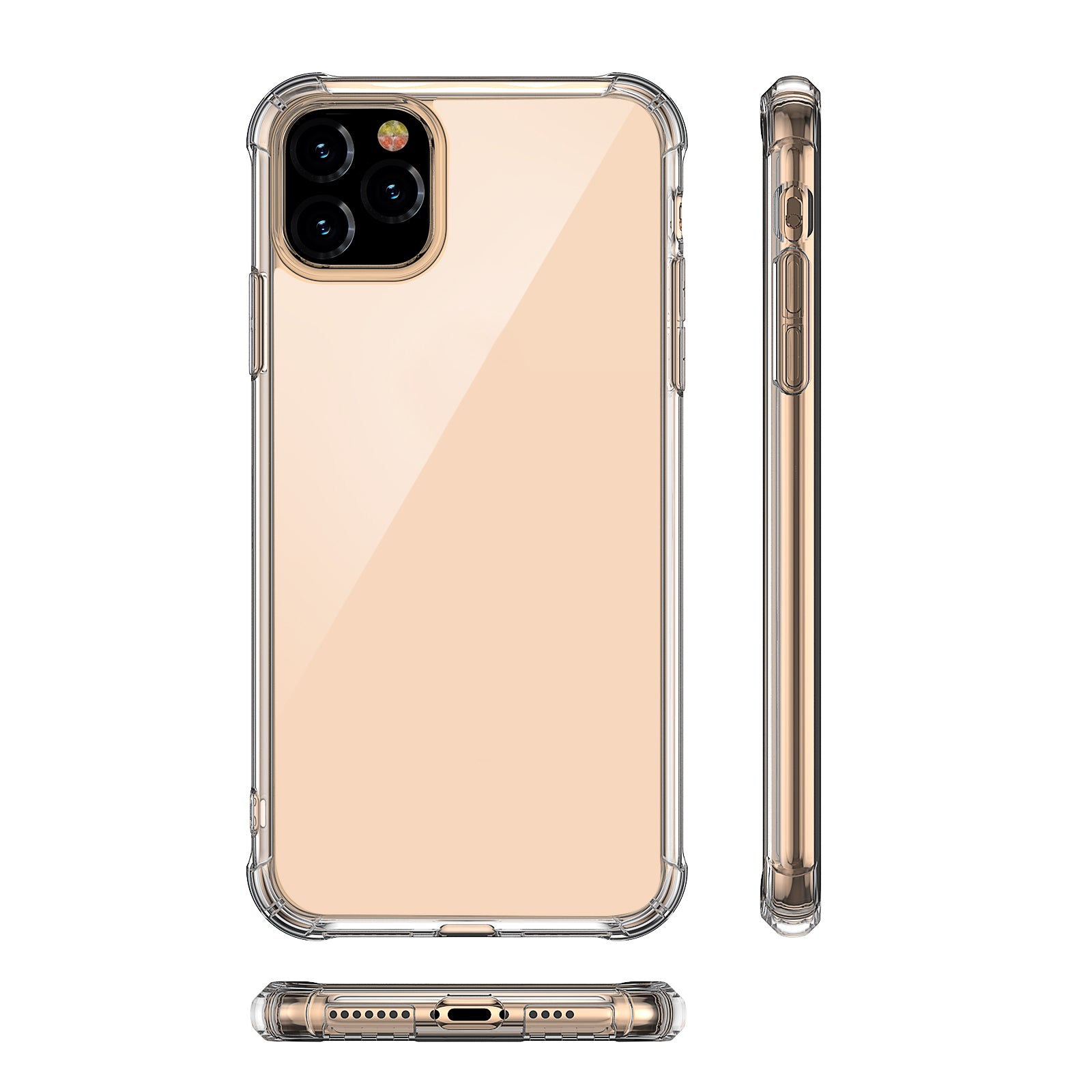 iPhone XI 11 Pro  Case Clear Heavy Duty 2019 Shockproof TPU Bumper Cover