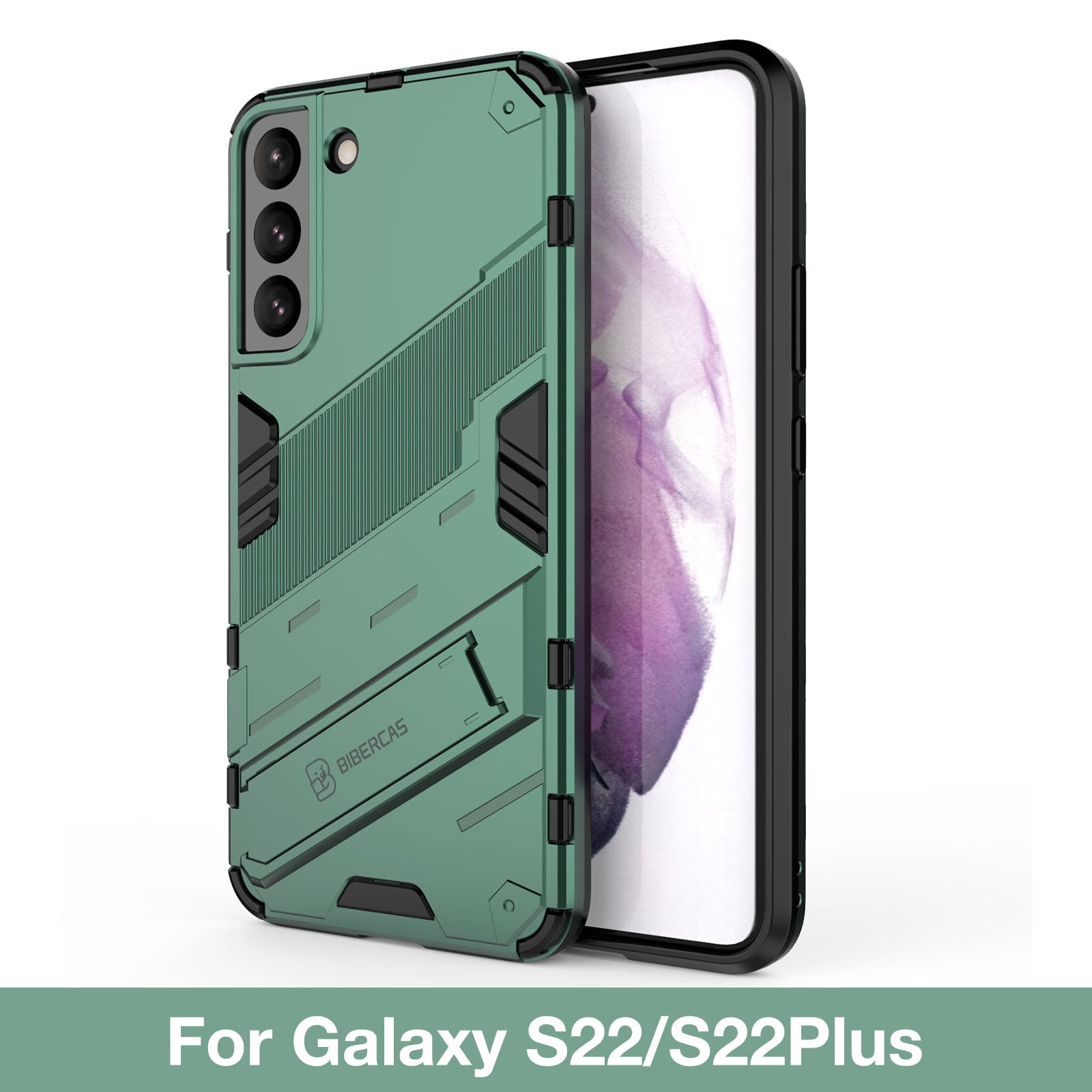 For Galaxy S22 Plus Ultra 5G Stand Case Protector Shockproof Heavy Duty Cover